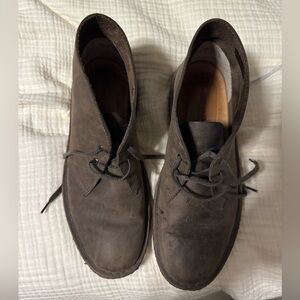 CLARKS Chukka  ANKLE DESERT BOOTS  LEATHER CHUKKA MEN SZ 11